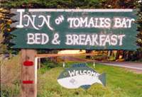 Sign for Inn on Tomales Bay